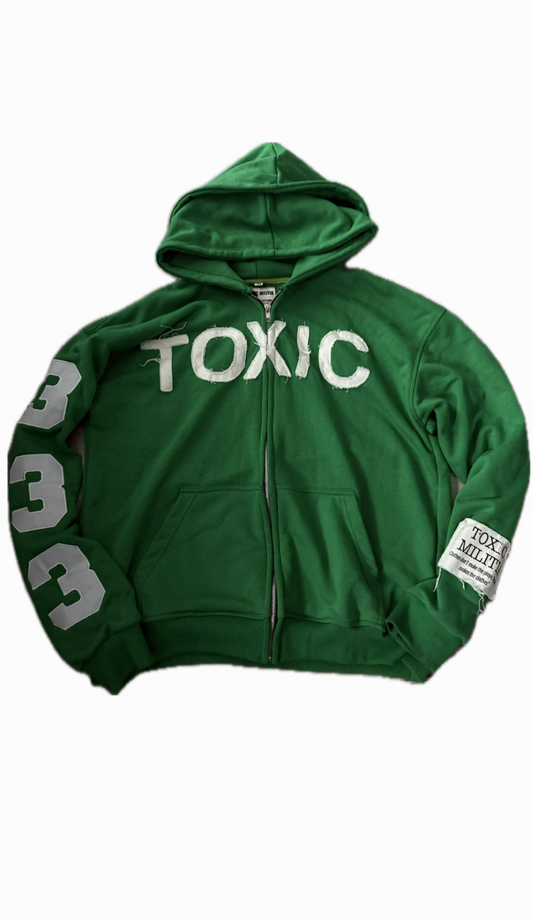 TOXIC HOODIE GREEN