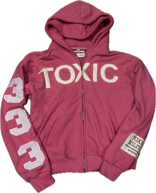 TOXIC HOODIE PINK
