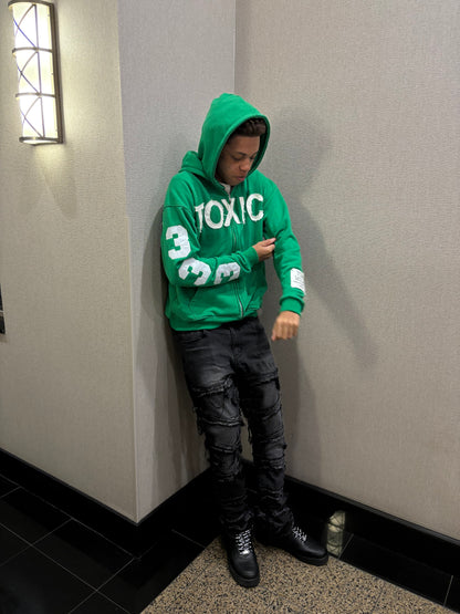 TOXIC HOODIE GREEN